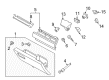 Diagram for Ford Glove Box - GL3Z-15060T10-BAA