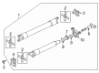Diagram for 2025 Ford Expedition Drive Shaft - JL1Z-4R602-T