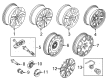 Diagram for Ford Police Interceptor Utility Wheel Cover - DG1Z-1130-C