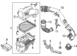 Diagram for 2025 Ford Ranger Air Duct - NB3Z-9B659-H