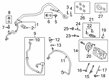 Diagram for Ford Transit Connect A/C Compressor - GV6Z-19703-AE
