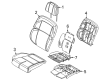Diagram for 2025 Lincoln Nautilus Seat Cover - R2TZ-5862901-JB