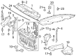 Diagram for 2025 Ford Mustang Radiator Support - PR3Z-8475-C