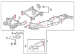 Diagram for 2025 Ford F-150 Lightning Axle Beam - NL3Z-5005-A