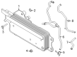 Diagram for 2025 Ford Explorer Oil Cooler Hose - R1MZ-18472-D