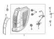 Diagram for 2025 Ford Expedition Light Socket - SL1Z-13410-A