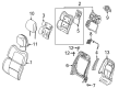 Diagram for 2024 Lincoln Aviator Seat Cover - LC5Z-7864416-MB