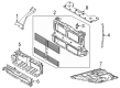 Diagram for 2024 Lincoln Nautilus Radiator Support - PZ1Z-5816146-E