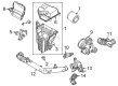 Diagram for 2025 Ford Ranger Air Duct - MB3Z-9A675-D