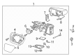 Diagram for 2024 Ford F-150 Lightning Side Marker Light - ML3Z-13B375-C