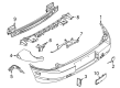 Diagram for 2024 Ford Bronco Sport Bumper - M1PZ-17906-SE