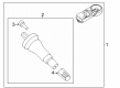 Diagram for 2025 Lincoln Navigator TPMS Sensor - PR3Z-1A189-M