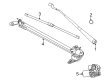 Diagram for 2025 Ford Bronco Sport Wiper Arm - M1PZ-17526-A