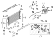 Diagram for Ford Thermostat - 1X4Z-8575-B