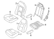 Diagram for 2025 Ford E-350/E-350 Super Duty Seat Cover - BC2Z-1562900-BA