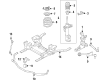 Diagram for Ford Mustang Sway Bar Kit - JR3Z-5482-B