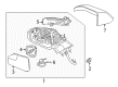 Diagram for Lincoln MKZ Car Mirror - GP5Z-17683-AN