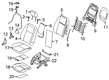 Diagram for Ford Transit Connect Seat Cushion - KT1Z-1764810-B