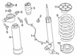 Diagram for 2024 Lincoln Aviator Shock Absorber - LC5Z-18125-W