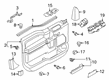Diagram for 2022 Ford F-250 Super Duty Door Seal - FL3Z-1521457-B