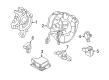 Diagram for Ford Air Bag Control Module - LT4Z-14B321-A