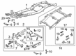 Diagram for Ford Axle Beam - KB3Z-6A023-C