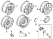 Diagram for 2025 Ford Expedition Spare Wheel - NL3Z-1007-E