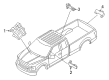 Diagram for 2022 Ford F-350 Super Duty Body Control Module - LU5Z-15604-CM