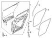 Diagram for 2025 Lincoln Nautilus Door Seal - R2TZ-58253A10-A