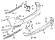 Diagram for 2024 Ford Mustang Mach-E License Plate - LJ8Z-17B390-AA