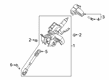 Diagram for Ford EcoSport Steering Column - GN1Z-3C529-AB