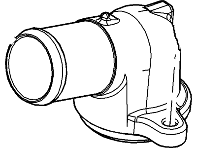 Ford 9L3Z-8592-A Connection - Water Outlet