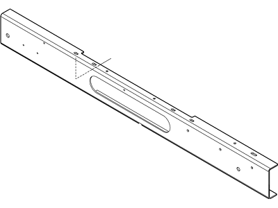 Ford F53 Stripped Chassis Axle Beam - 5U9Z-5019-BA