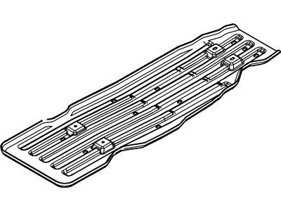 Lincoln Fuel Tank Skid Plate - 9L3Z-9A147-A