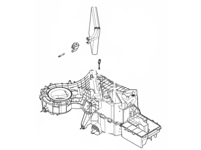 2015 Ford Expedition Evaporator - FL1Z-19850-A