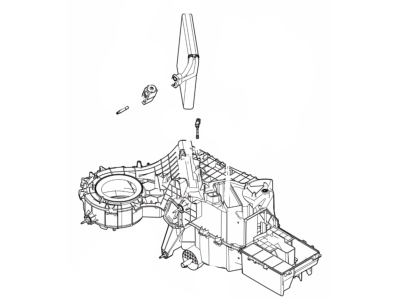 2016 Ford Expedition Evaporator - FL1Z-19850-A