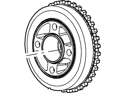 Ford Ranger Crankshaft Pulley - F7DZ-6316-AA
