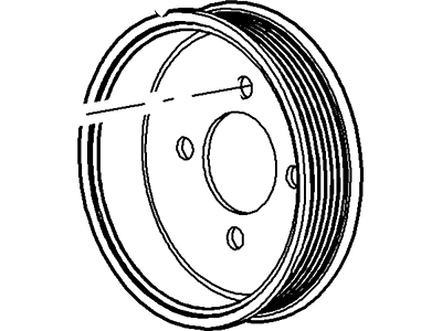 Ford F69Z-8509-AA Pulley - Fan