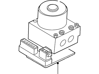 Ford YL8Z-2C286-DA Abs Hydraulics Control Assembly