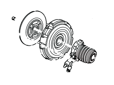 2011 Ford Ranger Clutch Disc - 7L5Z-7L596-JA