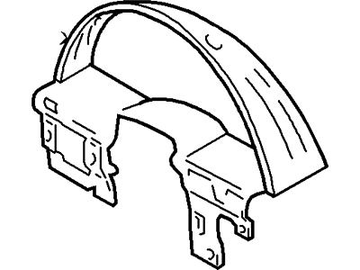 Ford XW4Z54044D70AAB Panel Instrument