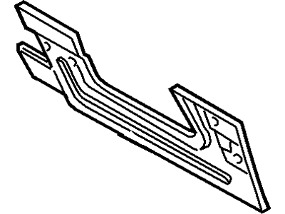 Ford XW4Z-5404502-AA Reinforcement - Instrument Panel