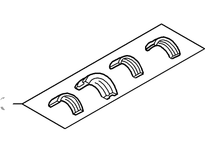 Ford XW7Z-6D309-EA Bearing - Crankshaft Main