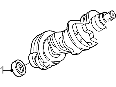 Ford 5L2Z-6303-AA Crankshaft Assembly