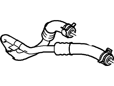 2010 Lincoln Navigator Power Steering Hose - 9L3Z-3A713-D