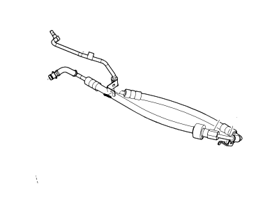 2010 Lincoln Mark LT Power Steering Hose - AL3Z-3A719-B