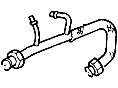 Ford F77Z-9E469-AD Tube - EGR Valve To Exhaust Manifld