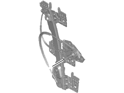 Ford Fiesta Window Regulator - AE8Z-5423209-B