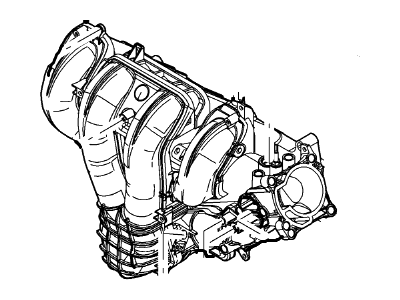 Ford Escape Intake Manifold - 7M6Z-9424-A