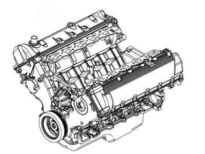 Ford AC2Z-6006-BRM Service Engine Assembly